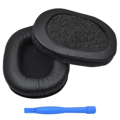 Afbeelding van MMOBIEL Oorkussens voor Sony MDR 7506 / V6 V7 CD900ST Hoofdtelefoon Memory Foam en Protein PU Koptelefoon Oorkussen Earpads Zwart
