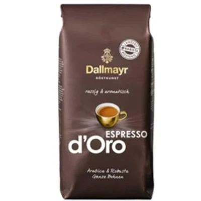 Afbeelding van Dallmayr koffiebonen Espresso d&#039;Oro 1 stuk kg