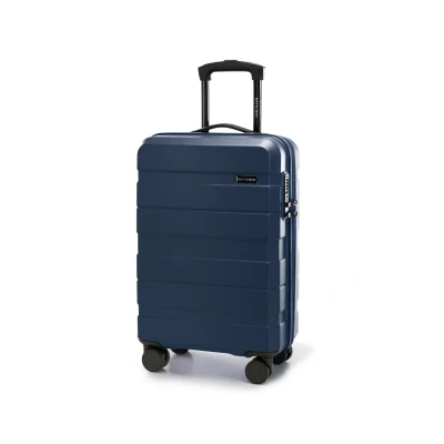 Afbeelding van WITTCHEN COMODO Line Handbagagekoffer van ABS, telescopische handgreep, TSA slot, 4 dubbele wielen, Donkerblauw, Handbagage