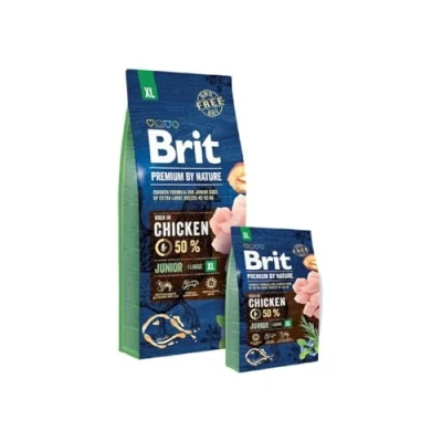 Afbeelding van Brit Premium by Nature hondenvoer Junior XL 15 kg Hond