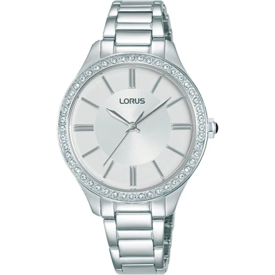 Afbeelding van Lorus Dameshorloge analoog kwarts metalen band RG235UX9, zilver., armband
