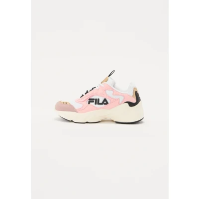 Afbeelding van Fila Collene LOGO Unisex Sneakers laag voor kinderen, Maat: 30, White/powder pink Textiel/ synthetisch