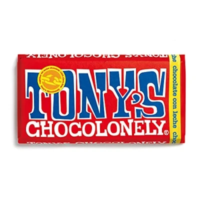 Afbeelding van Tony&#039;s Chocolonely melkchocolade 180 g