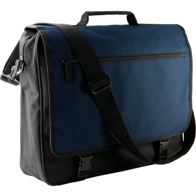 Afbeelding van Kimood Documententas met overslag KI0412 Black / Navy