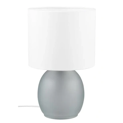 Afbeelding van TRIO VELA Tafellamp Grijs excl. 1x E14 10W Snoerschakelaar