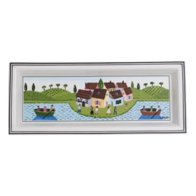 Afbeelding van Design Naif Gifts schaal, rechthoekig, 23,6 x 9,7 cm
