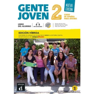 Image de Gente joven N. E. 2 Livre de l&#039;élève Éd. hybride