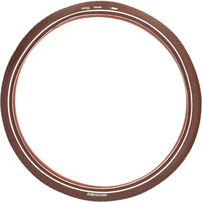 Afbeelding van Dresco Anti Lek Buitenband Traveller 28 x 1.75 (47 622) Reflectie Bruin 5250464