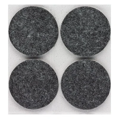 Afbeelding van peha Viltglijders, zelfklevend, 5 mm dik, rond, 30 mm, 9 stuks