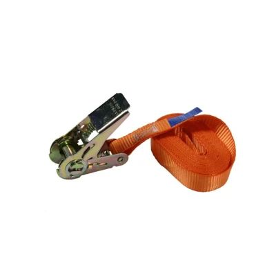 Afbeelding van Loadlok 400800 DaN Spanband Met Ratel 7 Meter Oranje Bindriemen