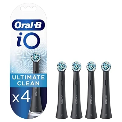 Afbeelding van Oral B iO Ultimate Clean 4210201342809 opzet borstel 4 stuk(s) Zwart