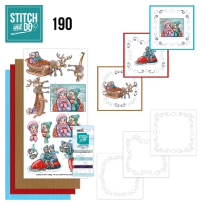 Afbeelding van Stitch and Do 190 Yvonne Creations Funky Nanna