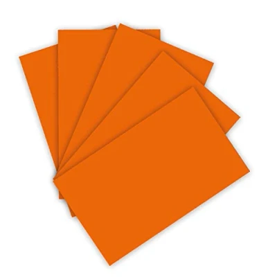 Afbeelding van Fotokarton Folia lichtoranje A4 300gr pak 50 vel