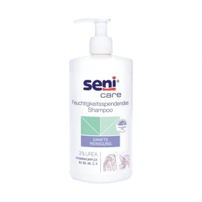 Afbeelding van Seni Care 13913 vochtinbrengende shampoo met 3% ureum, 500 pompflessen