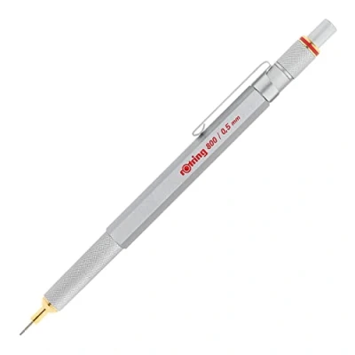 Image de rotring Porte mines 800, 0,5 mm, argent