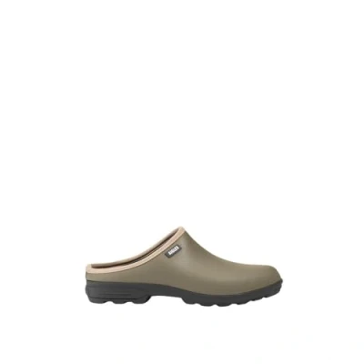 Afbeelding van Aigle Lessfor OPEN Muiltjes, Heren, Maat: 44, Khaki Natuurrubber