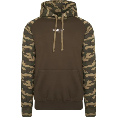 Afbeelding van Ballin Herren Kleding Sweatshirts en Hoodies Capuchontruien Groen S