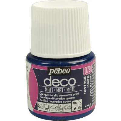 Afbeelding van Verf marine acryl mat dekkend 45 ml déco Pébéo