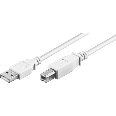 Afbeelding van Goobay USB 2.0 Hi Speed kabel, wit