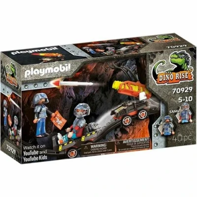 Image de Playmobil 70929 Dino Mine Véhicule de tir