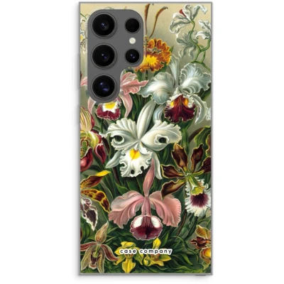 Afbeelding van Case Company® hoesje geschikt voor Samsung Galaxy S24 Ultra Haeckel Orchidae Soft Cover Telefoonhoesje Bescherming aan alle Kanten en Schermrand