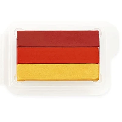 Afbeelding van Snazaroo 3 Colour Split Cake 28g Feestelijk
