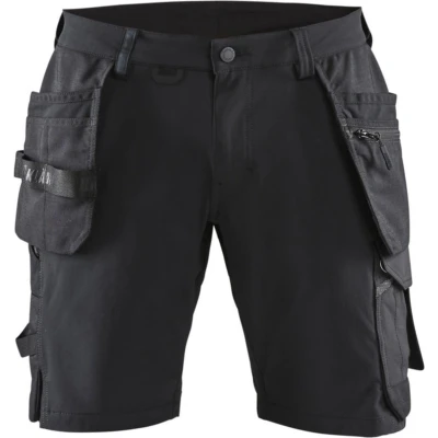 Afbeelding van Blaklader Short 4 weg stretch 1520 1645 Zwart/Donkergrijs C58