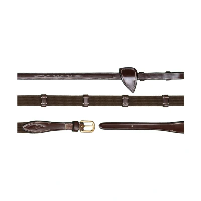 Image de Dyon Rênes 5/8 Marron Cob