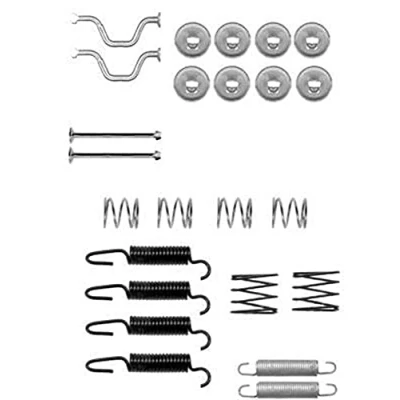 Afbeelding van HELLA 8DZ 355 201 821 Toebehoren, parkeerremschoen TOYOTA: Land Cruiser Prado 90, 120, FJ