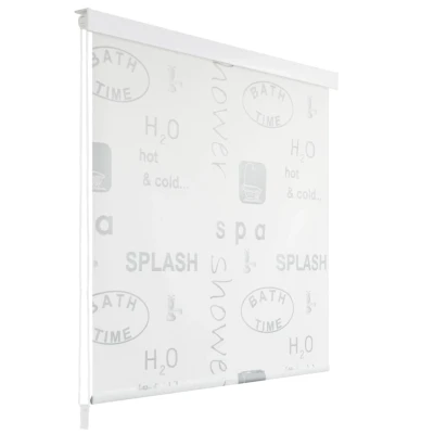 Afbeelding van Rolgordijn voor douche 100x240 cm splash