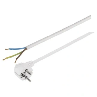Afbeelding van Exin Aansluitsnoer 2.5m Randaarde 3X1Mm Wit