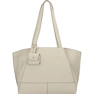 Afbeelding van TOM Tailor Adrienn L 40 CM Handtas, Dames, Maat: One Size, Off white
