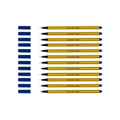 Afbeelding van LEVIATAN D400 Fineliner, Blauw, 12 Stuk