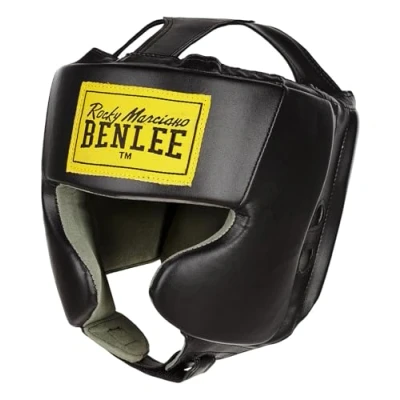 Afbeelding van Benlee Mike Headguard Hoofdbeschermer Unisex zwart/geel