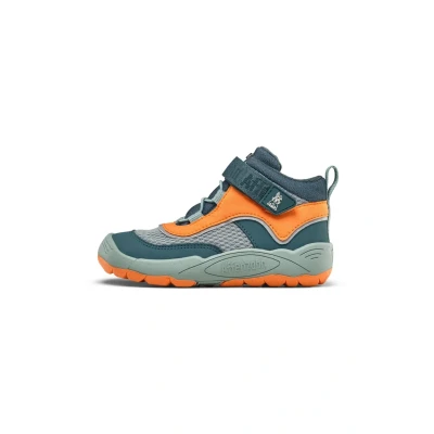 Afbeelding van Affenzahn Vegan Explory Chaussures de mi saison imperméables, respirantes avec doublure polaire, fermeture adhésive et semelle antidérapante Taille 21 32, Pétrole, 30 EU