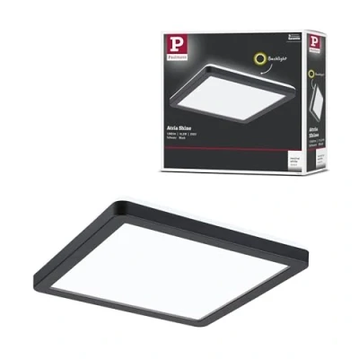 Afbeelding van Paulmann Atria Shine 71014 LED plafondlamp 12 W Neutraalwit Zwart