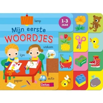 Afbeelding van Uitgeverij deltas kartonboek mijn eerste woordjes