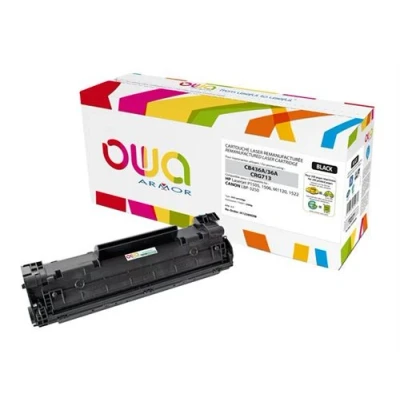 Afbeelding van owa Tonercartridge hp cb436a zwart