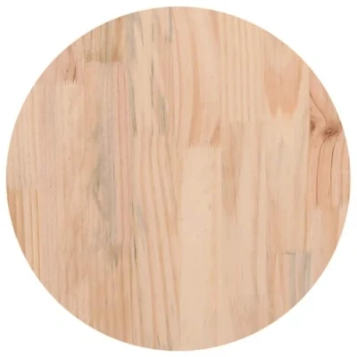 Afbeelding van vidaXL Tafelblad Ø 30 x 2,5 cm massief grenenhout