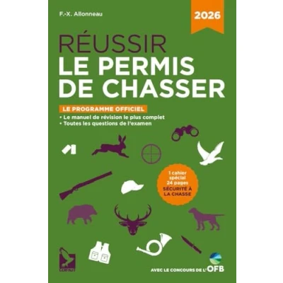 Afbeelding van REUSSIR LE PERMIS DE CHASSER 2026