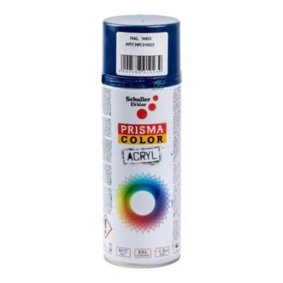 Afbeelding van Prisma color acryl hoogglans saffierblauw ral 5003 400ml