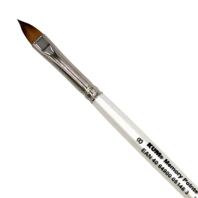 Afbeelding van KUM 514.01.11 Memory Point Brushes CT, MemTip Pin CT 8&quot;, kattentongvorm