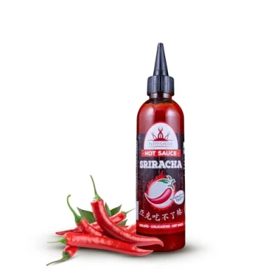Afbeelding van Poppamies Sriracha Hete Saus Internationale Smaakprijs 2019 Winnende Glutenvrij Veganistisch Lactosevrij Pikant: 4/10 275g