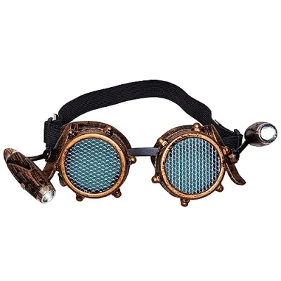 Afbeelding van Boland Partybril Shinepunk Volwassenen Steampunk, Sciencefiction Steampunk