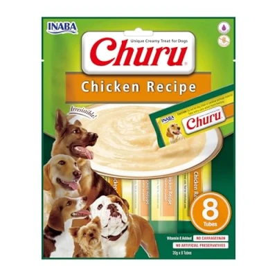 Afbeelding van Inaba Churu Hondensnack Chicken 8 x 20 gr