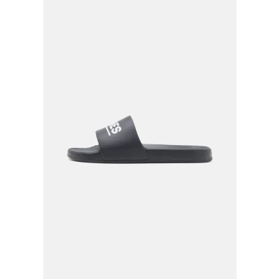 Afbeelding van Jack &amp; Jones Wollie LOGO BAD Badslippers, Heren, Maat: 41, Anthracite Polyester