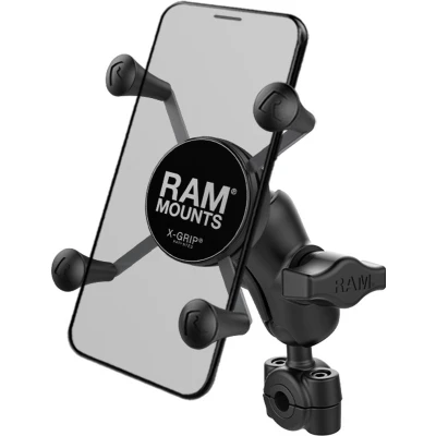 Afbeelding van Torque™ smartphone motorspiegelset met X Grip RAM B 408 37 62 A UN7U Kort