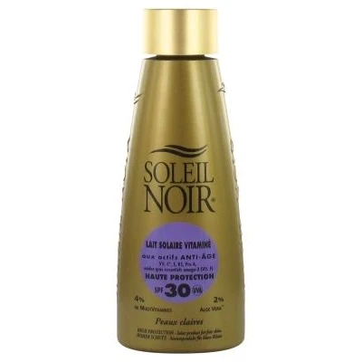 Afbeelding van Soleil Noir Lait Solaire Vitaminé SPF30 150ml Melk