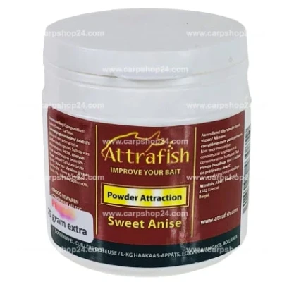 Afbeelding van Attrafish Powder Attraction 75g 10 Smaken Sweet Anise