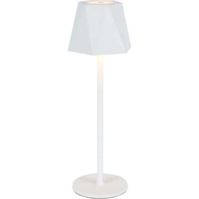 Afbeelding van V TAC VT 1034 W Oplaadbare tafellamp IP20 Wit lamphuis 1,5 Watt 150 Lumen 3IN1